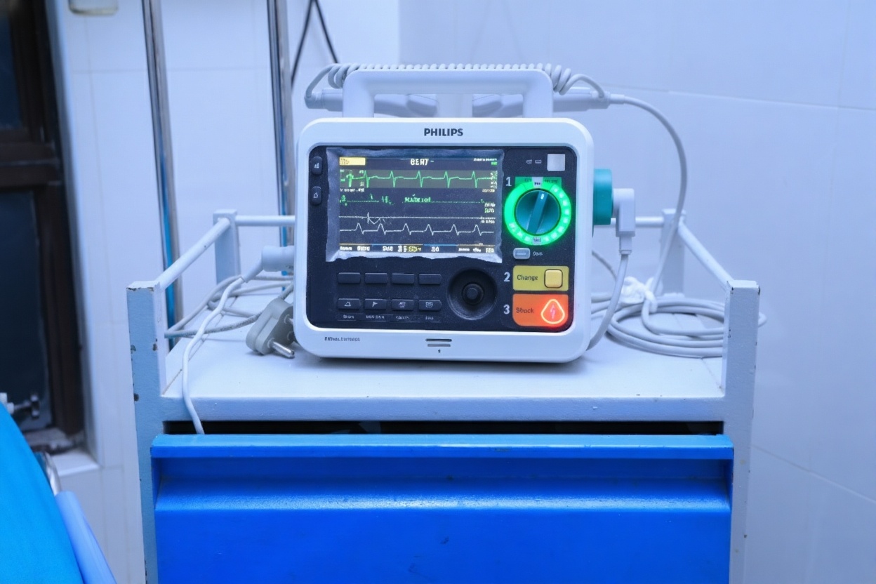Defibrillator monitor